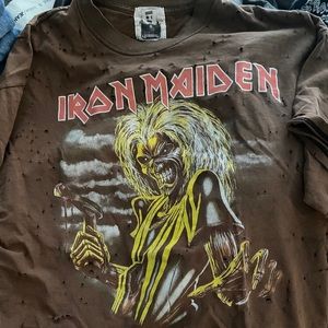 Vintage Iron Maiden shirt